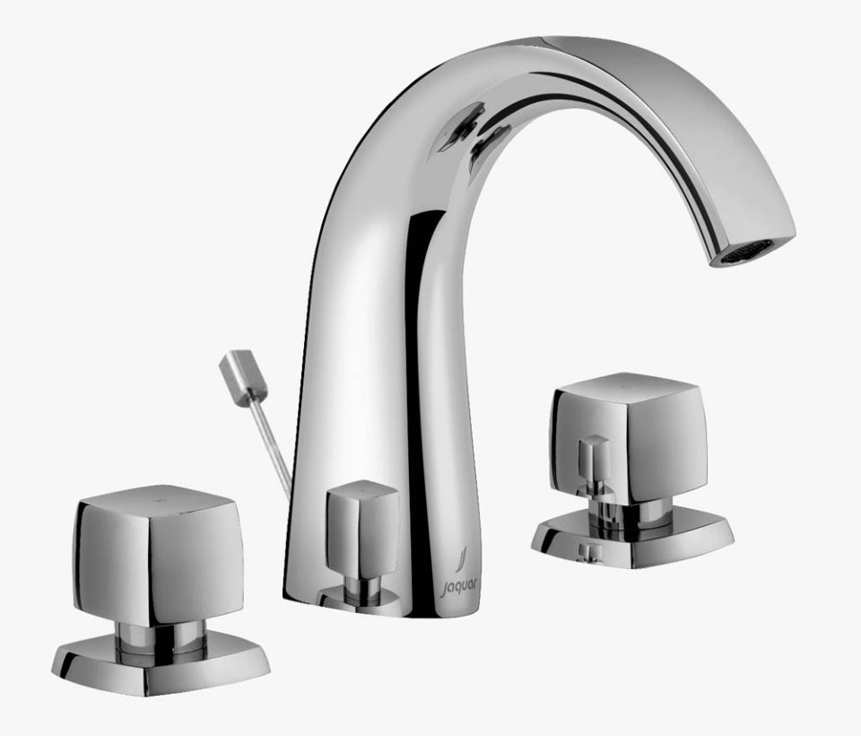 3-Hole Basin Mixer - Chrome