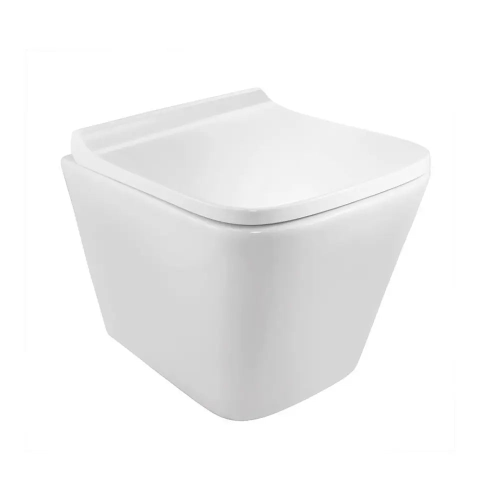 Rimless Wall-Hung WC with UF Soft Close Seat – ARS-WHT-39953BIUFSM