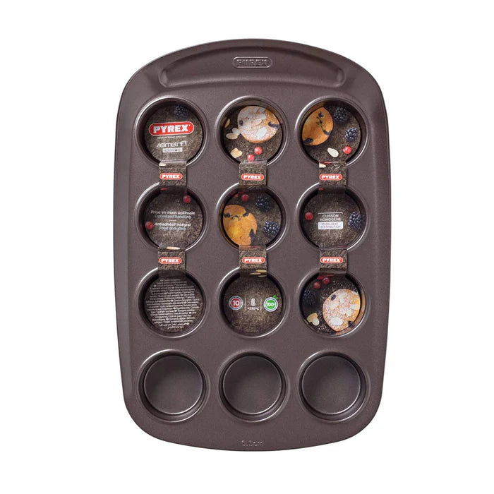 Pyrex - Asimetria Cupcake Tray 12X As12Buo
