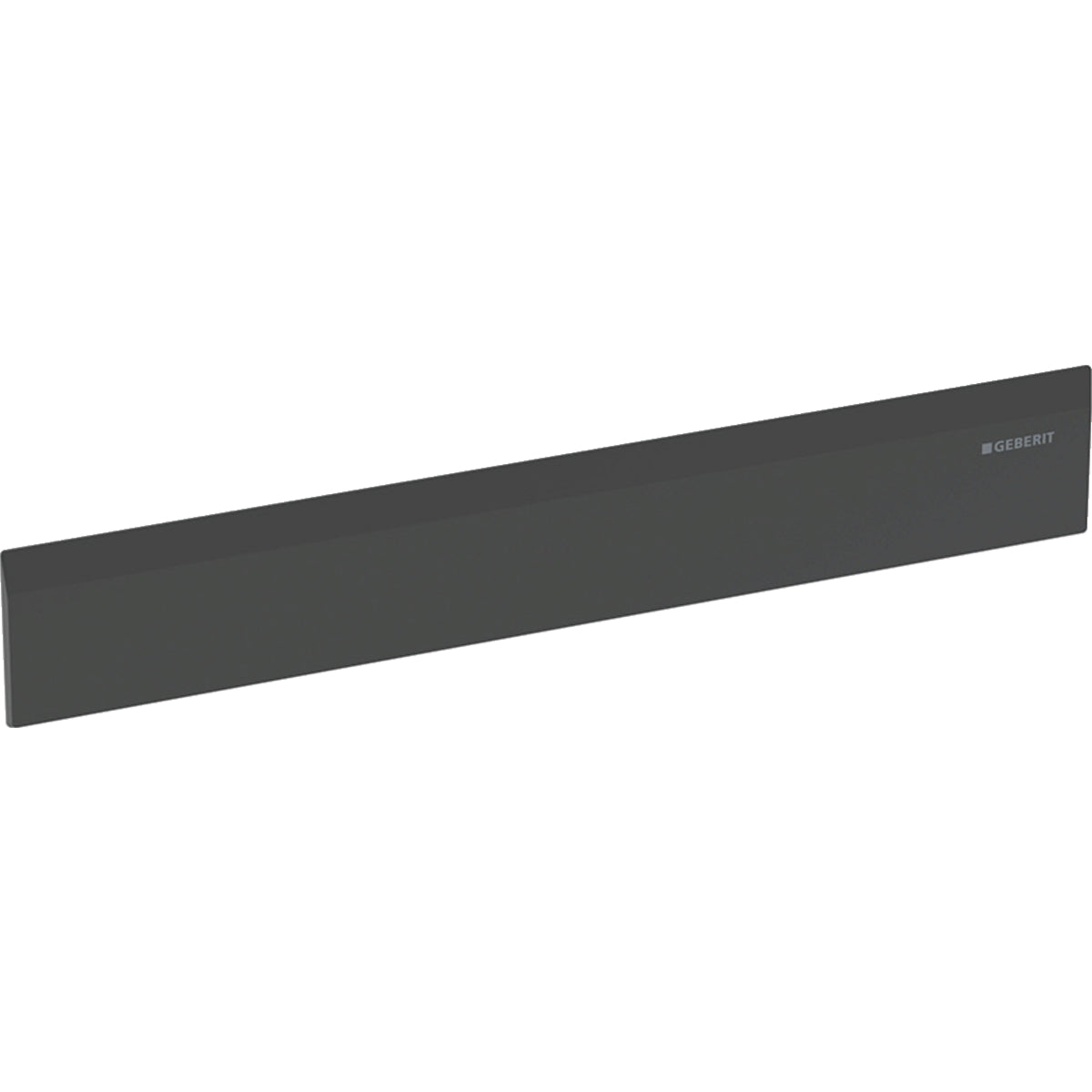 Matt Black Wall Drain Ready‑Fit (Geberit)