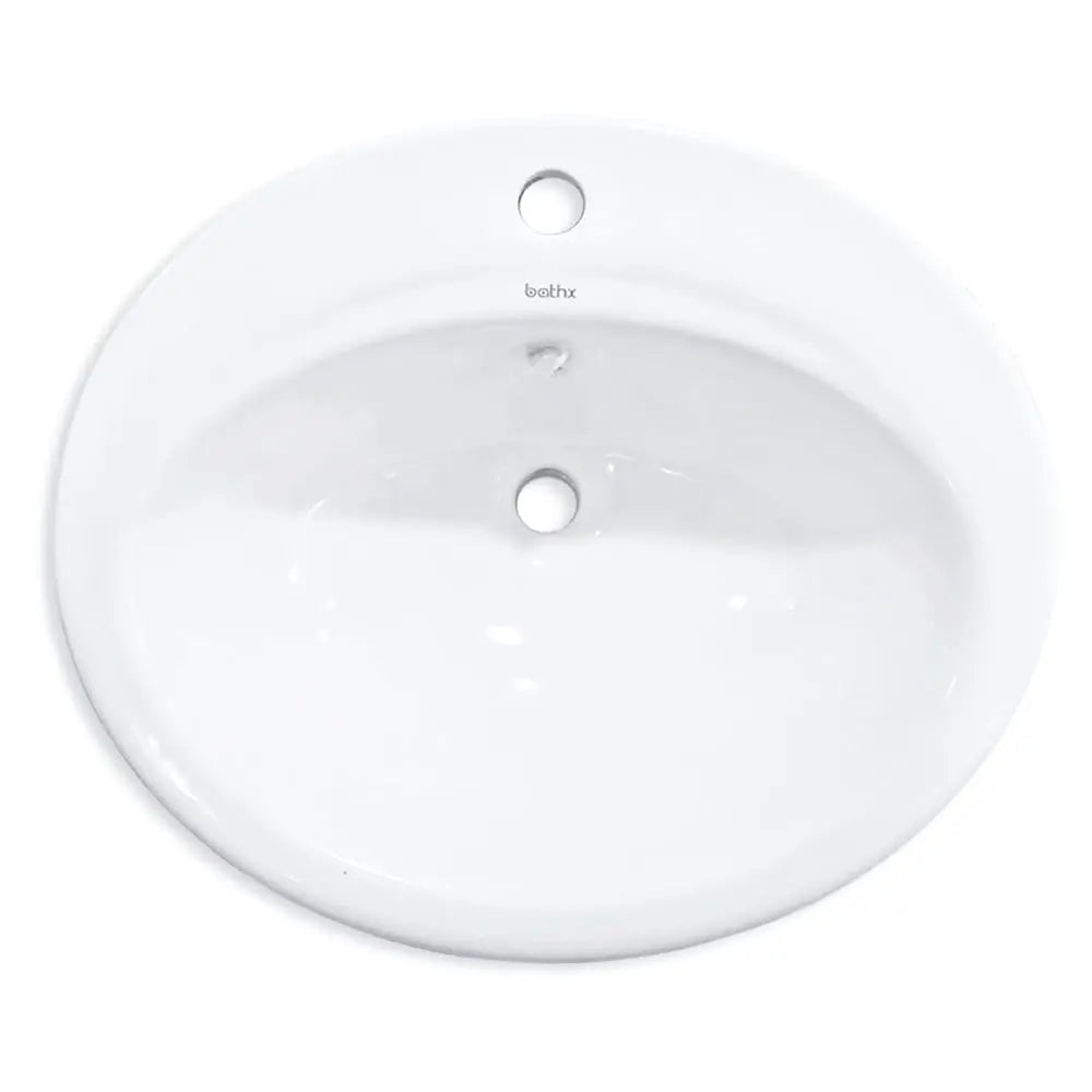 Wash Basin Counter Top White BuyonBudget