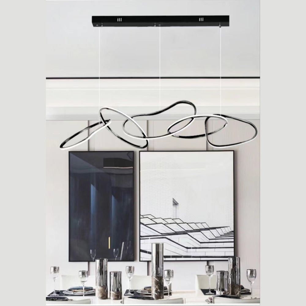 Abstract Modern Led Light Metal