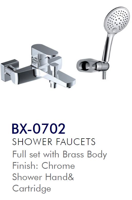 Alpha Shower Faucet Chrome