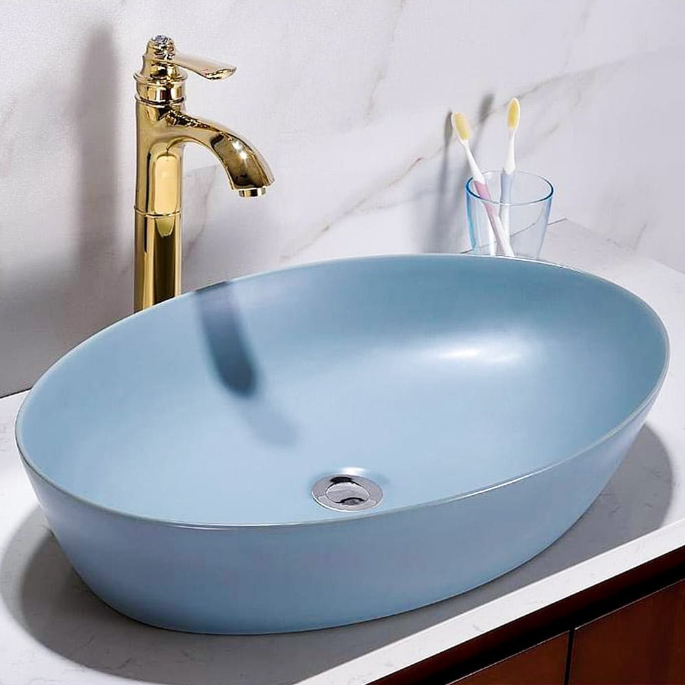 Art Wash Basin Oval Shape
