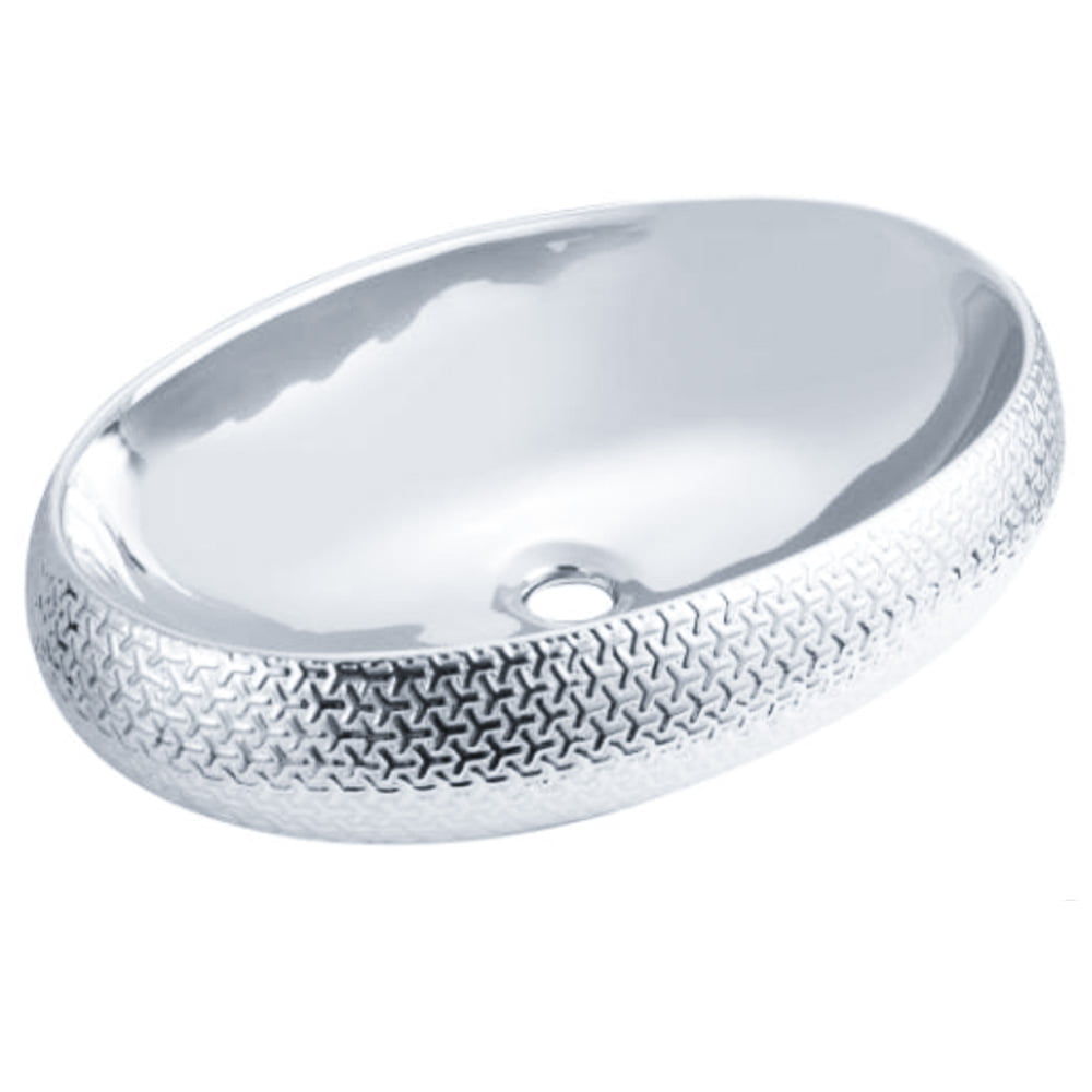 Art Wash Basin- Silver