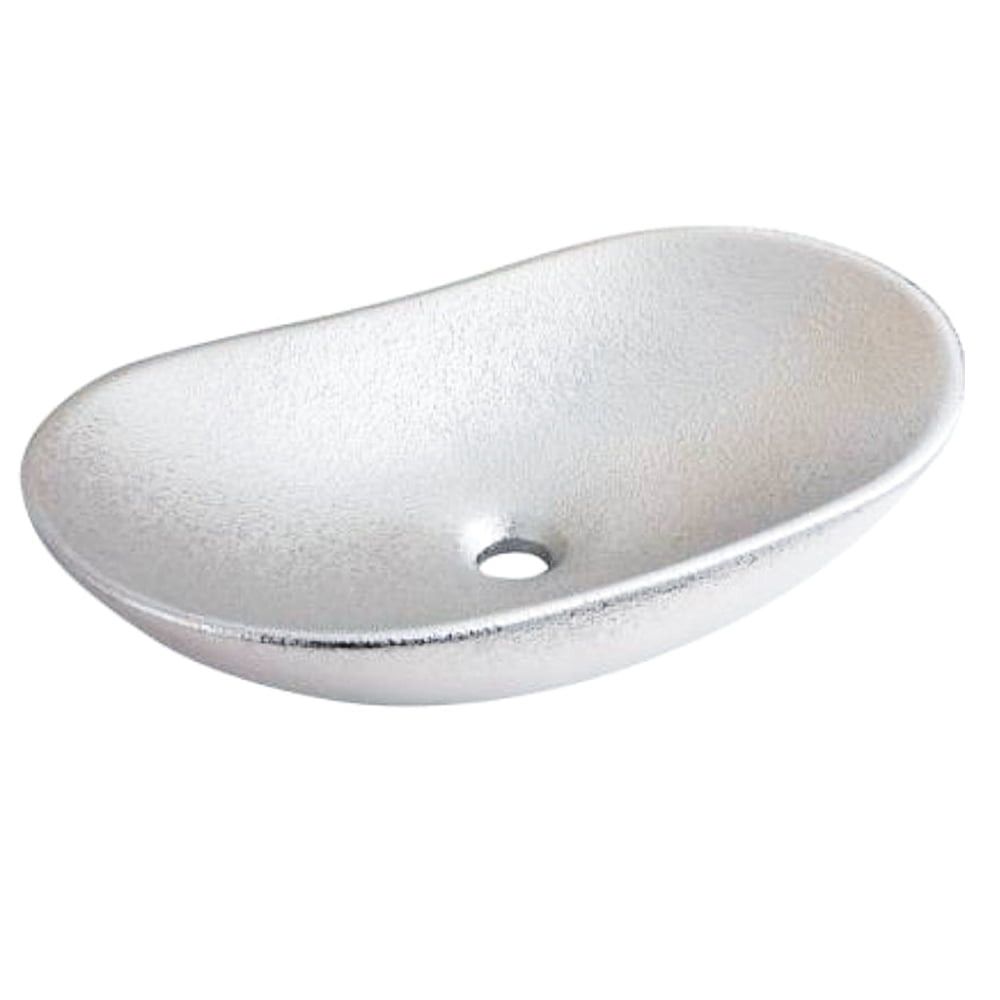 Art Wash Basin Silver