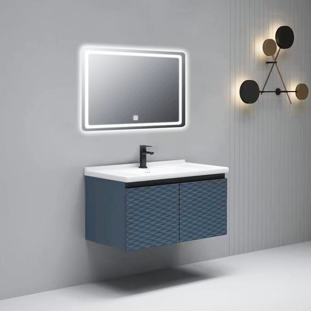 Aviation Vanity Cabinet 600mm With Led Mirror