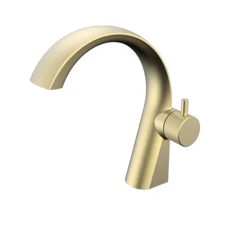 Basin Mixer-Brushed Rose Gold
