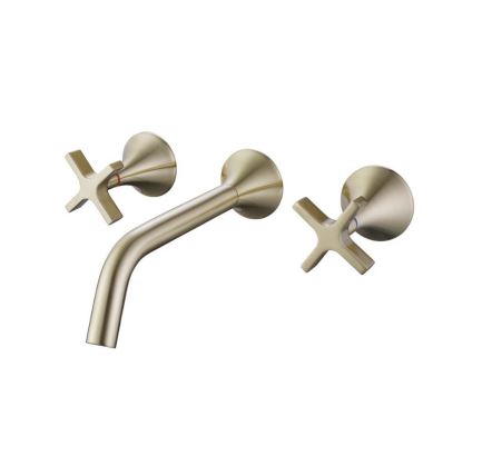 Brushed Gold Deck Mixer – B054B 06 43 1