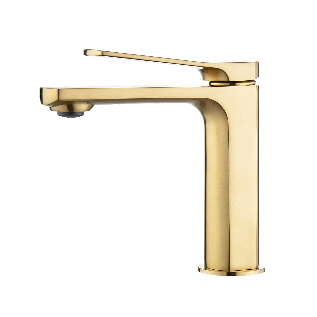 Luxury Single Lever Tap – Brushed Gold
