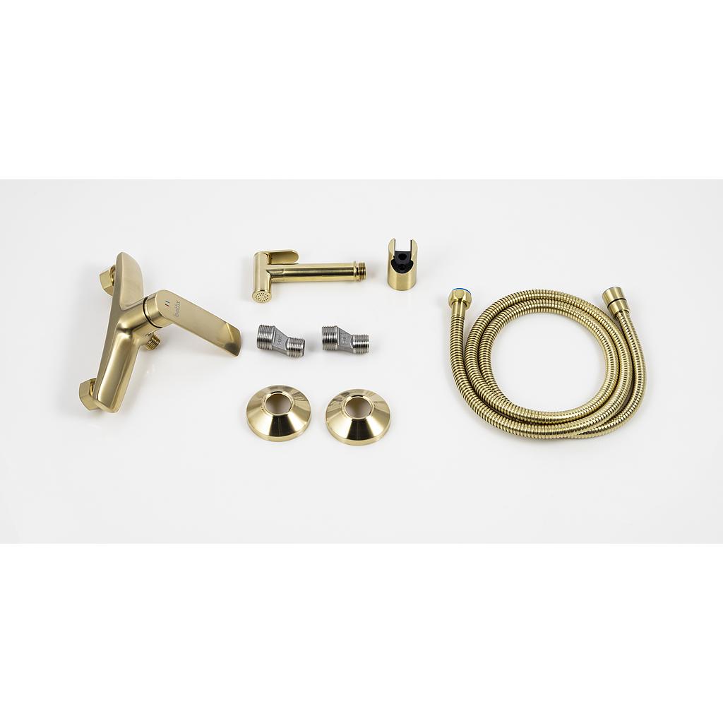 Luxury Bidet Spray Mixer – Brushed Gold