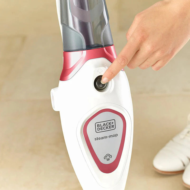 Black+Decker 1600W Steam Mop With Accessories