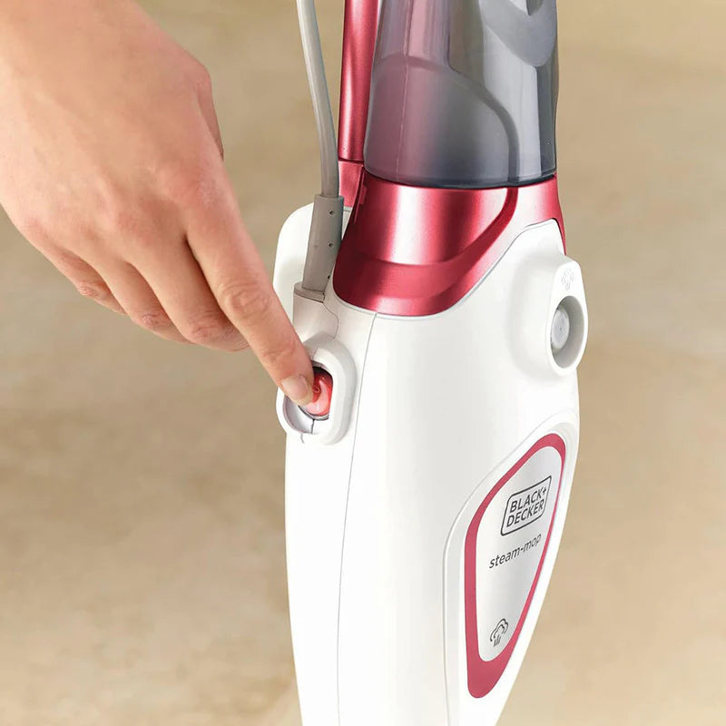 Black+Decker 1600W Steam Mop With Accessories