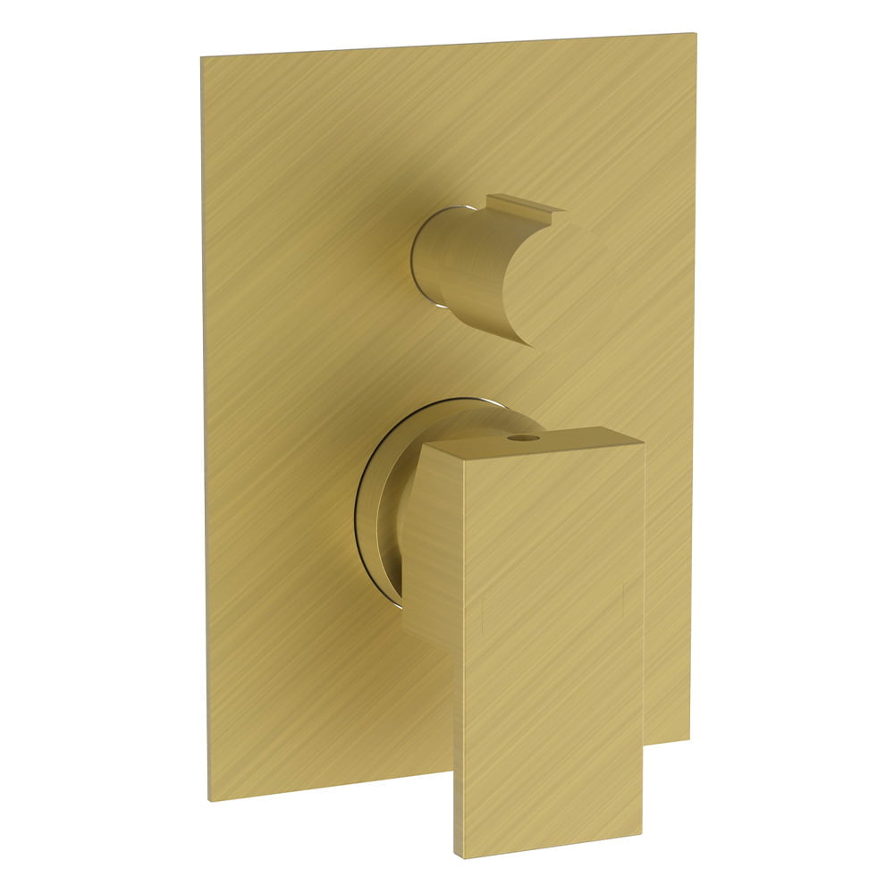 Blog Concealed 3 Way Diverter Mixer - Soft Brass