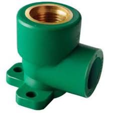 PPR WALL PLATE.ELBOW 20MM x 1-/2