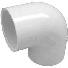 كوع PVC بزاوية 90 درجة ونصف