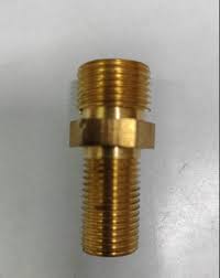 BRASS HEX NIPPLE H/DUTY 1.1/4