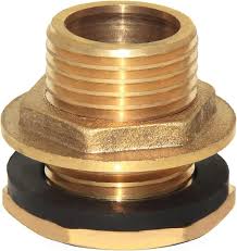 BRASS TANK CONNECTOR 1-1/4