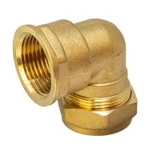 BRASS COM ELBOW 28MMPRESSION FEMALE