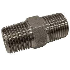 C.P HEX NIPPLE H/DUTY 3/4