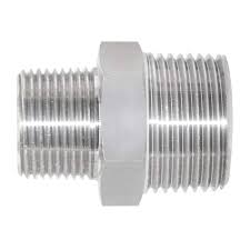 C.P HEXNIPPLE H/DUTY 1/2X3/8