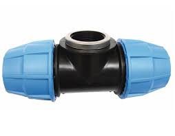 HDPE FEMALE TEE 25MMX3/4X25