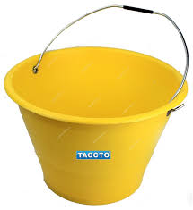 PVC Yellow Bucket Scraper 6″
