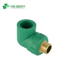 PPR GREEN FLANGE MALE THD .ELBOW 20x1/2