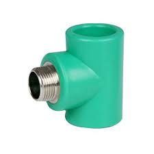 PPR GREEN MALE THD.TEE 32x1x32