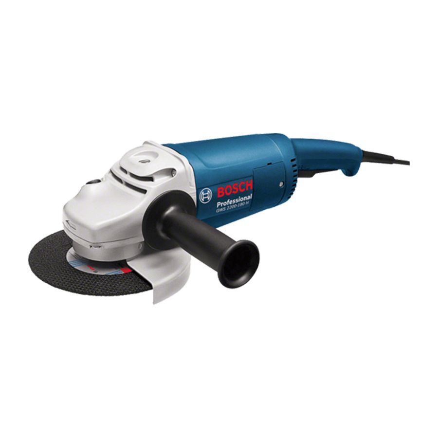 BOSCH | Professional Angle Grinder 7″inches 2200 Watts | GWS 2200-180 Qatar