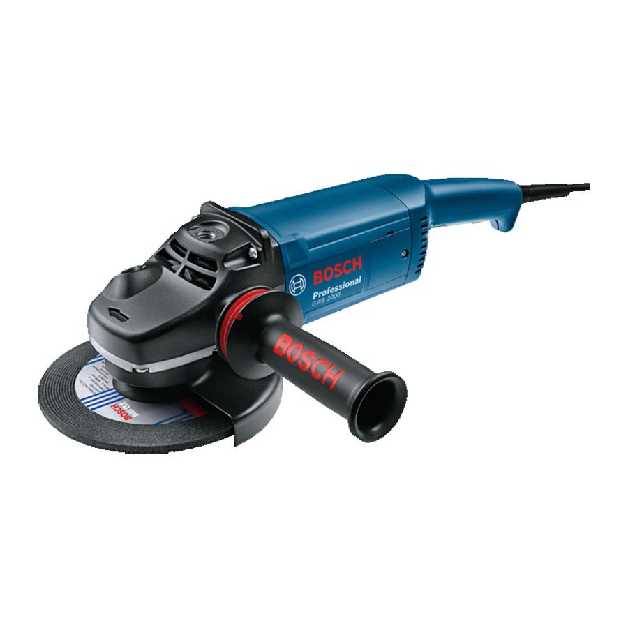 BOSCH | Professional Corded Large Angle Grinder 2000 W 5 KG | GWS 2000-230 Qatar