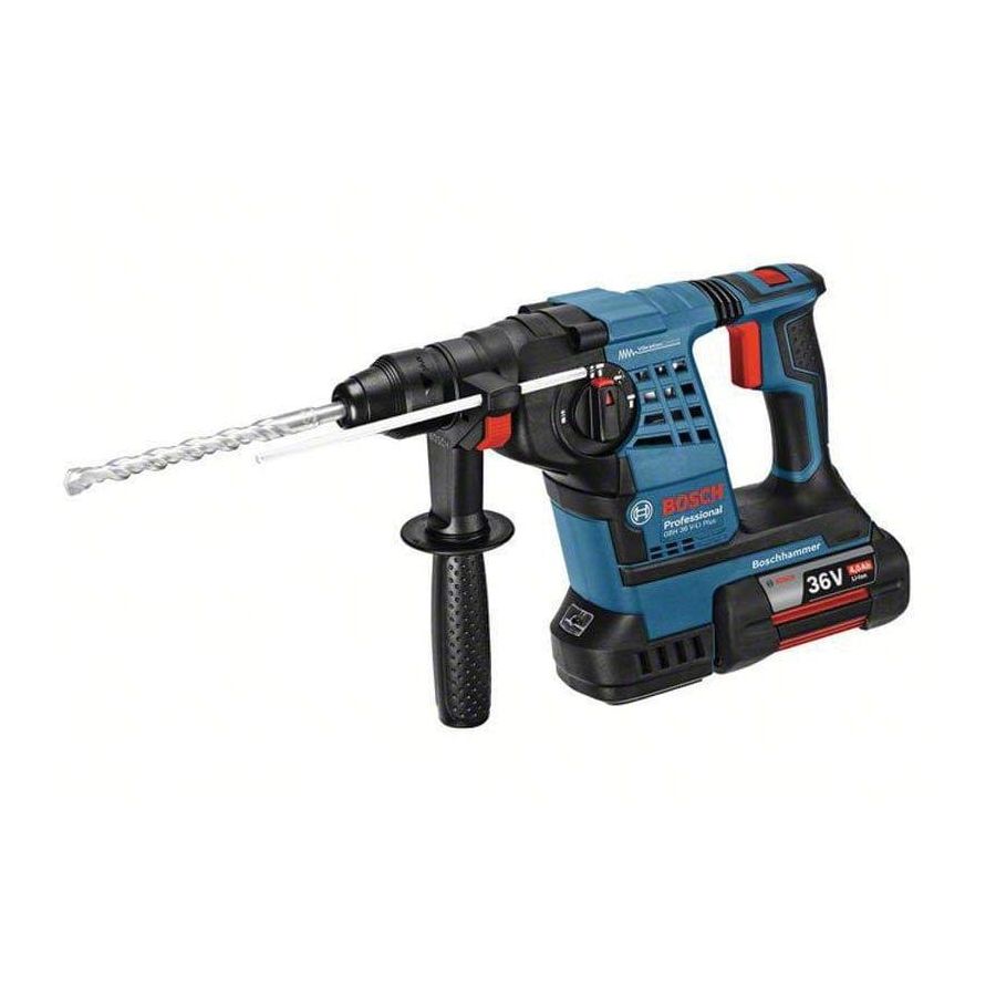 BOSCH | Professional Cordless Rotary Hammer Plus 2X4 AH 36 V 4.5 KG | GBH 36 V-LI Qatar