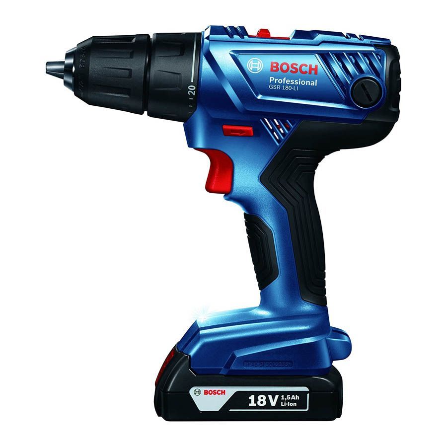 BOSCH | Professional Drill Driver 18 V 1.59 KG | GSR 180-LI Qatar
