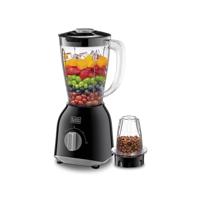 Black+Decker 1.5L Blender With Grinder (Extra Jar)