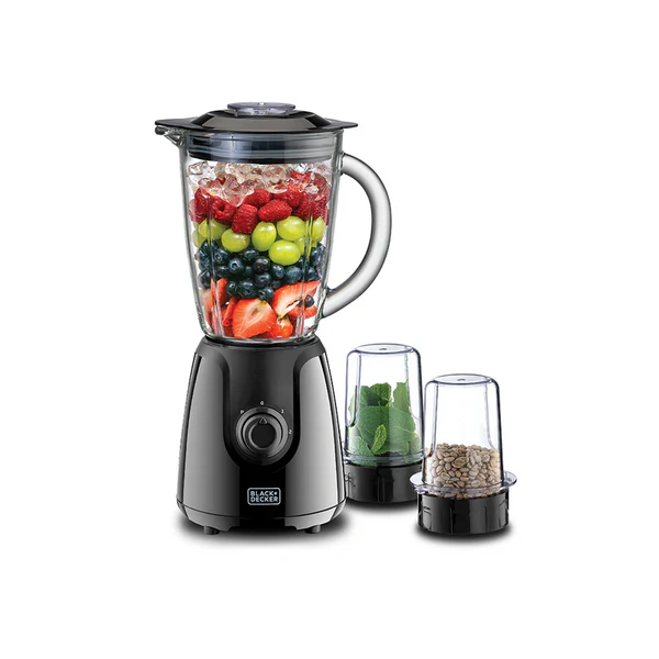 Black+Decker 400W Blender With 2 Mills
