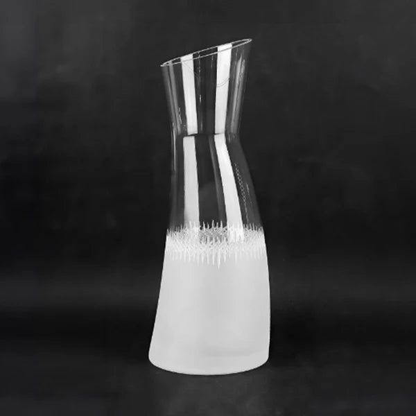 Byblos Engraved Glass Bottle