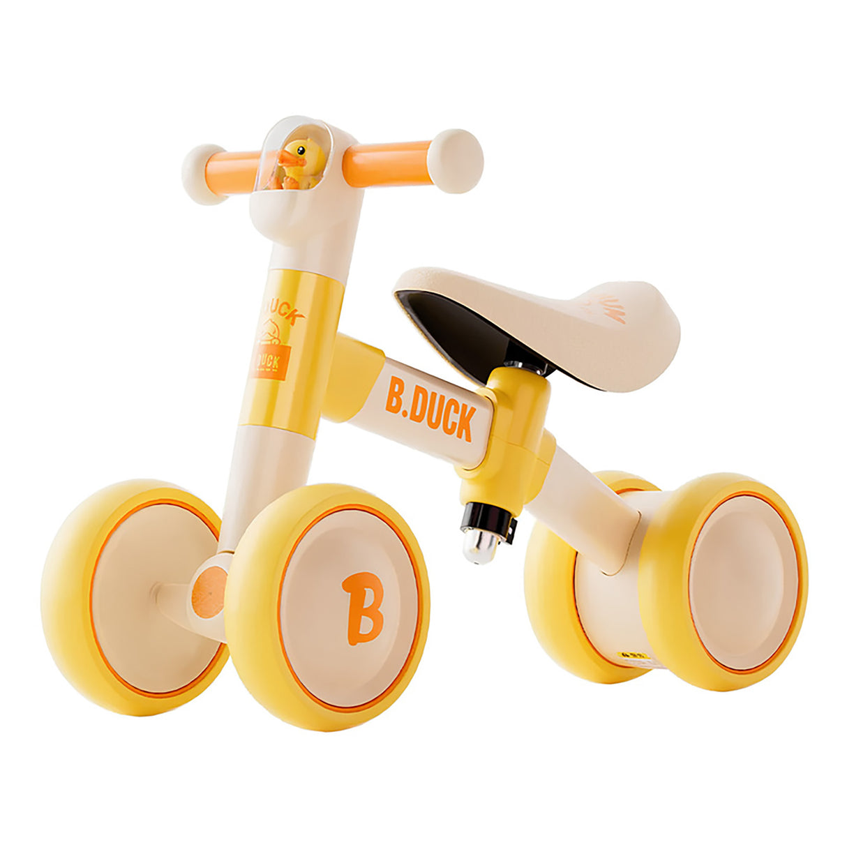 B.Duck 6" Balance Bike 1003BD Yellow for Toddlers