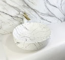 RS1465-80M Basin – White Marble