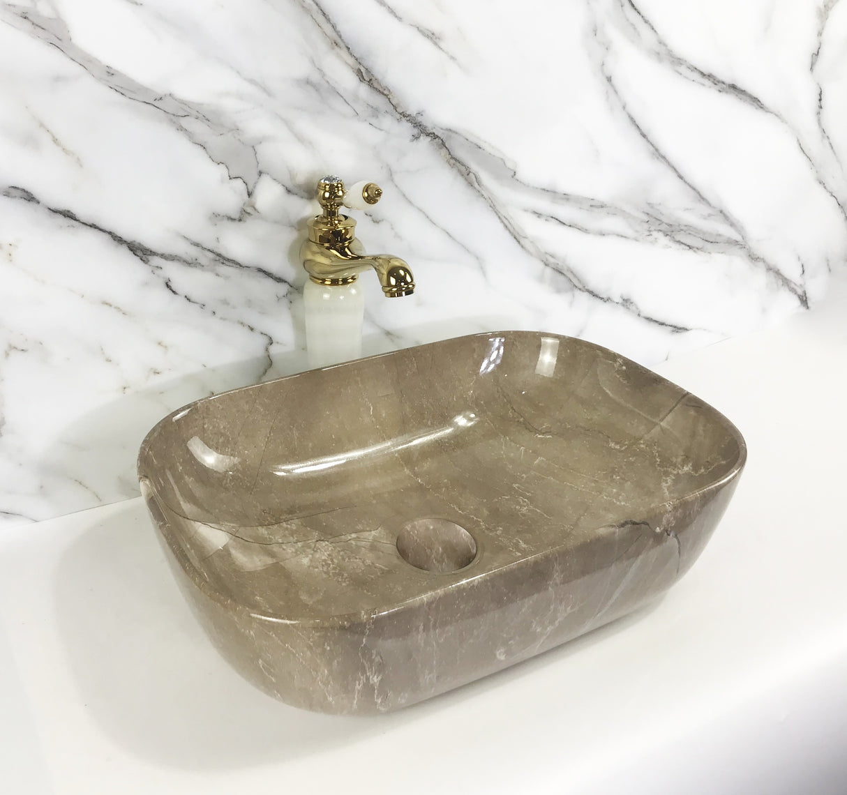 1328-71 Marble Brown Basin