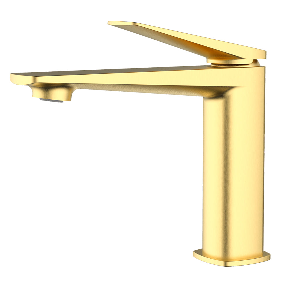 Basin Mixer Brushed Gold