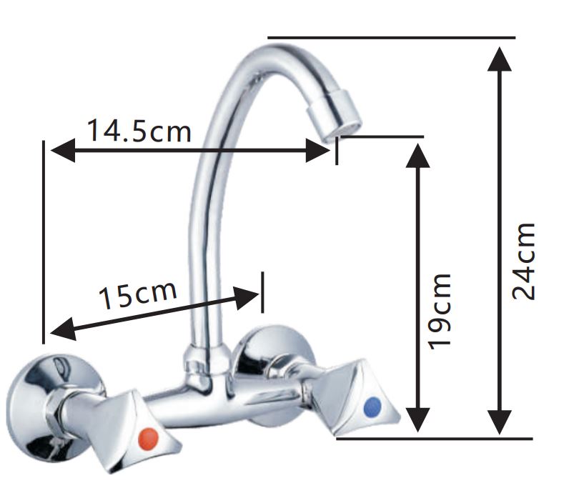 Basin Mixer -chrome