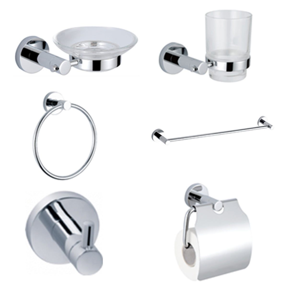 “Bathroom Accessories Set 6pcs M61200