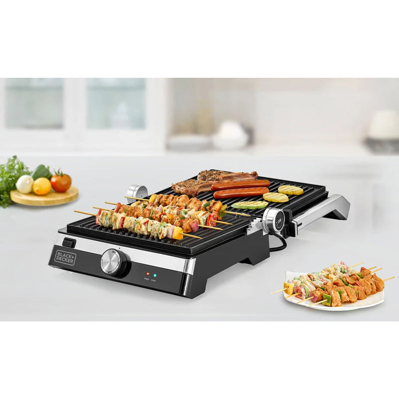 Black+Decker 2000W Family Health Grill