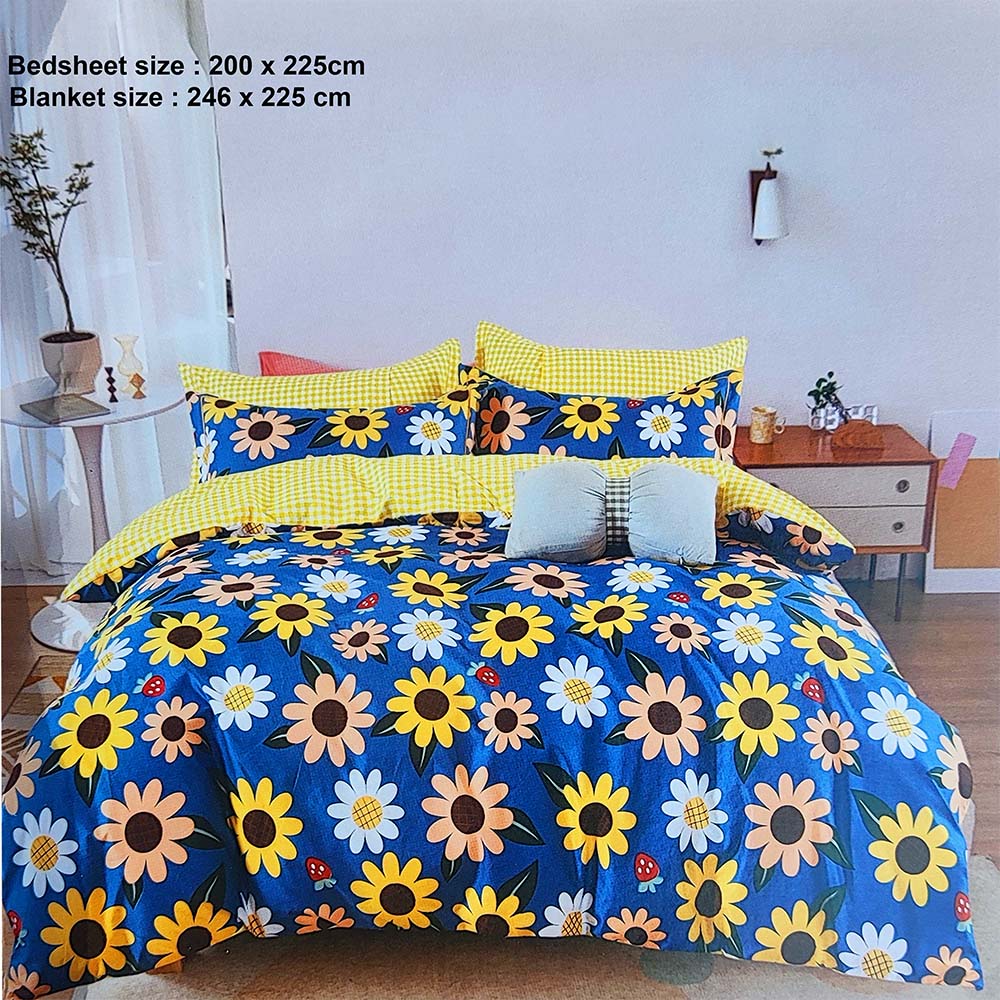Bedsheet With Blanket