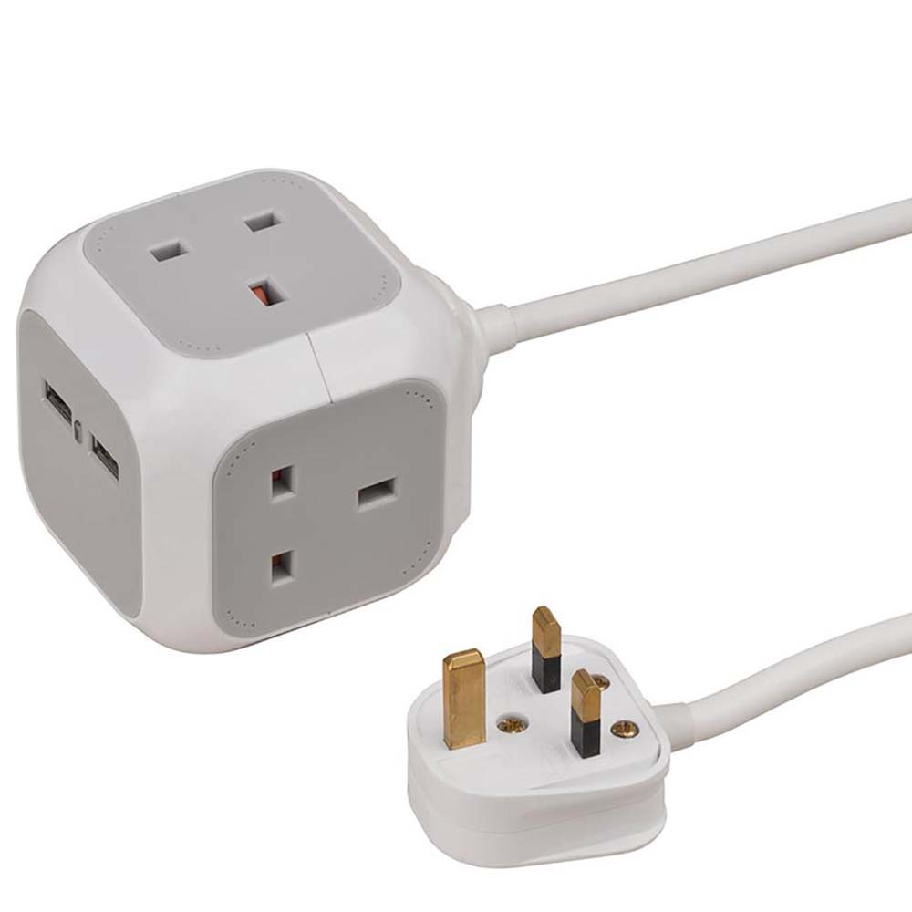 Brennenstuhl Alea-power 3-way Extension Cube