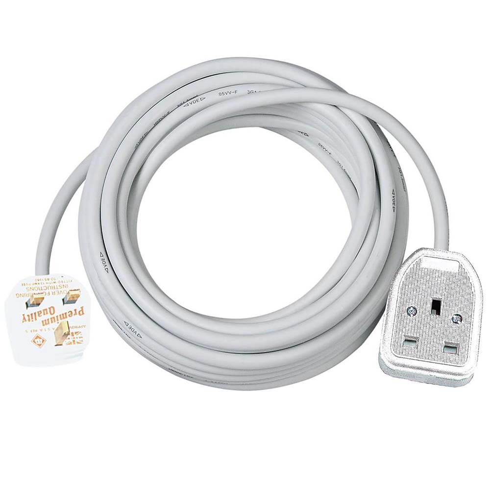 Brennenstuhl Extension Cable W/rubberized Socket 13a Bs