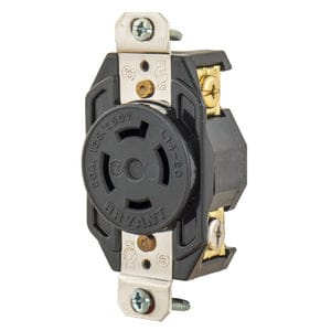 Bryant 20A Twist-Lock Single Nylon Receptacle Qatar