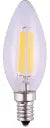 Bulb-YY-C35-J-6W-490LM-E14-C35x100mm-Clear Glass-6500k