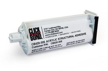 CB420-50E – خرطوشة لاصقة أكريليك CB420E سعة 35 مل، قطر
