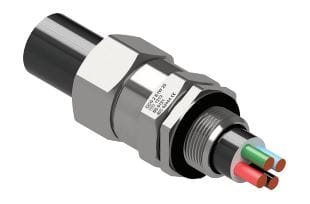 CCG E1W M63 Captive component gland (Nickel Plated Brass) Qatar